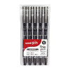 Uni Pin Fine Liner Assorted Pk5