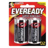 Battery Eveready Black Super Heavy Duty D 1250BP2 Card 2