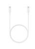 Samsung 60W USB-C to USB-C (2.0) Cable (1M) - White(EP-DA705BWEGWW), Versatile Compatibility, 6 Months Warrranty
