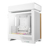 DeepCool CL660 WH Innovative Compartmentalized Optimized ATX Case Pre-installed Dual ARGB Fans, Build-in Atmosphere