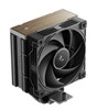 DeepCool AK400 G2 Wood Grain Top Cover CPU Cooler, 4 Heat Pipes, 4-pin PWM, Hydro Bearing, Intel LGA1851/1700/1200/115x, AMD AM5/AM4
