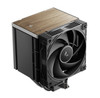DeepCool AK500 G2 Wood Grain Top Cover CPU Cooler, 5 Heat Pipes, 4-pin PWM, Intel LGA1851/1700/1200/115x, AMD AM5/AM4