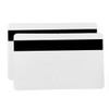 Plain White 0.76mm Mag Stripe Hi-Co Cards - per 500