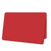 Cards .76mm PVC Food Safe Red Dual Sided CR80 (500 Pack)