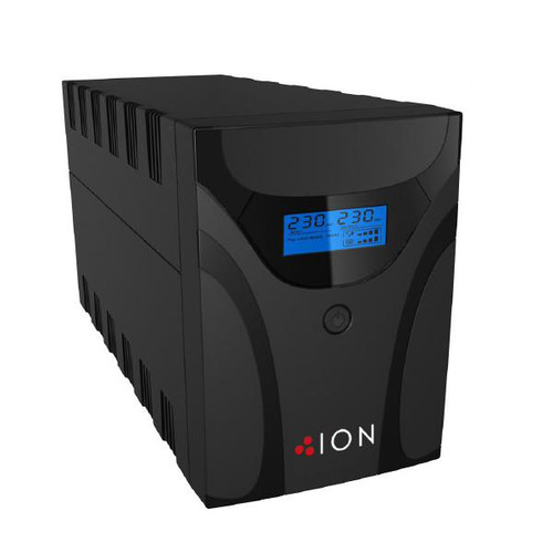 ION F11 2200VA Line Interactive Tower UPS, 4x Australian 3Pin Outlets, 195mm x 139mm x 364mm, 3 Year Advanced Replacement Warranty