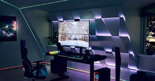 Atdec AWMS-2-BT75 Post mounted heavy duty dual vertical monitor mount - Silver