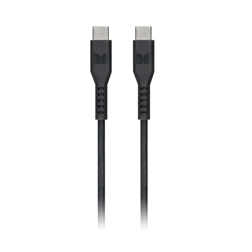 Monster 2M USB-C to USB-C Thermo Plastic Elastometer Cable Black