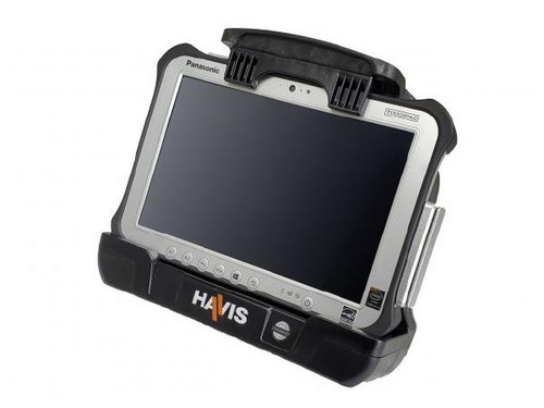 Havis FZ-G1 & Toughbook G2 Vehicle Docking Station with Port Rep, Dual pass Through Antenna & Key Lock - VESA Mount