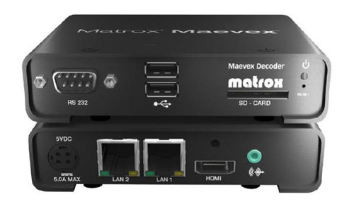 Matrox Maevex AV-over-IP Encoder/Decoder Bundle