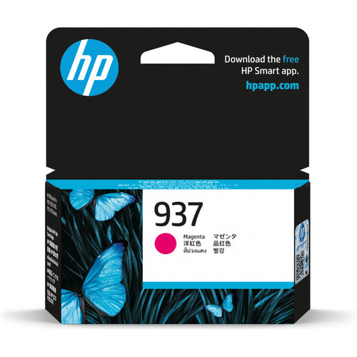 HP 937 Magenta Ink 4S6W3NA - 800 pages