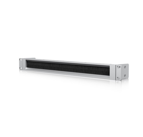 Ubiquiti 1U Rack Mount OCD Panel Brush, Silver Brush Panel, Compatible With The Toolless Mini Rack,  Incl 2Yr Warr