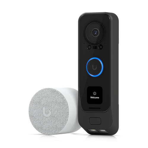 Ubiquiti UniFi Protect G4 Doorbell Pro PoE Kit, 2MP Camera, Secondary 2MP Package Camera, IR Up To 20ft, Includes PoE Chime, Doorbell is PoE, Incl 2Yr
