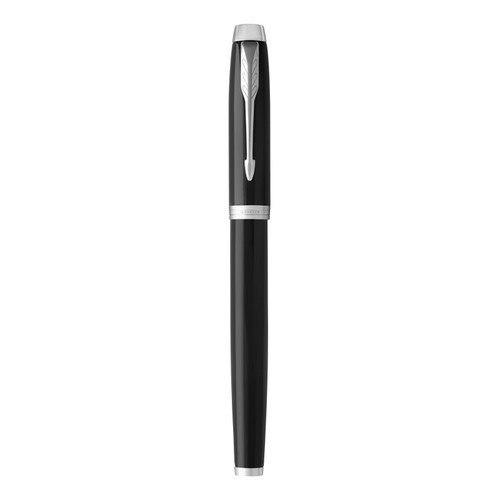 Parker IM Black Chrome Trim Fountain Pen