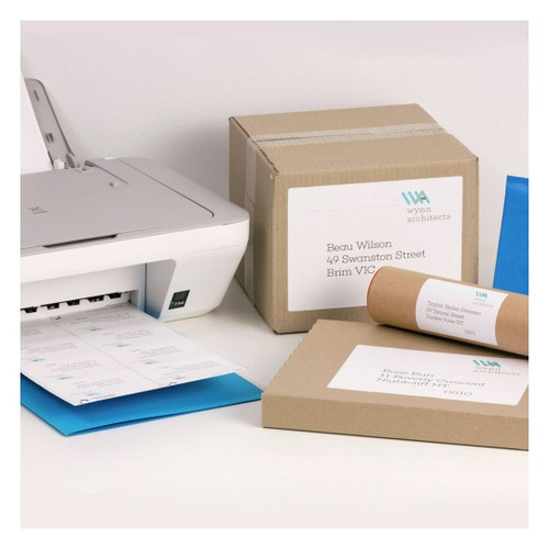 Avery Inkjet Label J8166 6UP Pack of 50 - 99.1 x 93.1 mm, Inkjet, Permanent