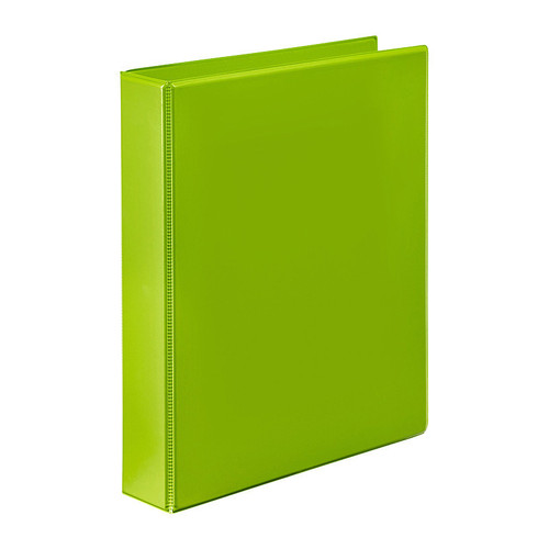 Marbig Insert Binder Clearview A4 2D Ring 38mm Lime