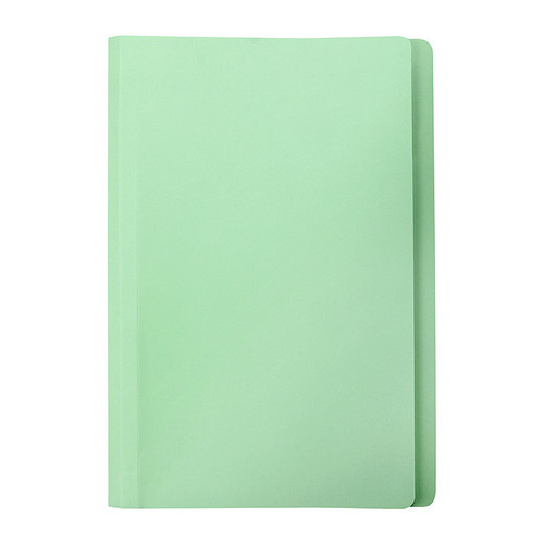 Marbig Manila Folders D Ring Foolscap Light Green Box of 100