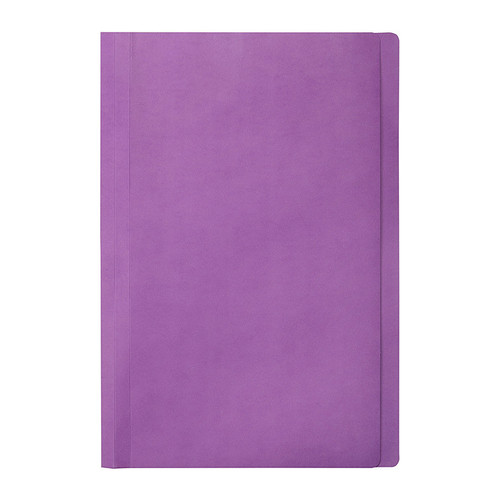 Marbig Manila Folders D Ring Foolscap Purple Box of 100