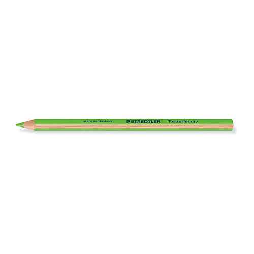 Staedtler Highlighter Dry Textsurf Green Box of 12