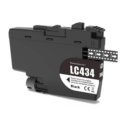 Compatible Brother LC-434BK Black Ink Cartridge - 750 pages