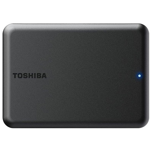 TOSHIBA 1TB CANVIO A5 - 2.5" PORTABLE USB-C HARD DRIVE, BLACK, 3YR