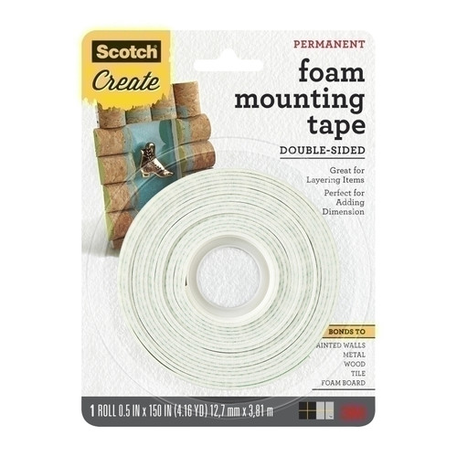 Scotch Foam Mounting Tape 4013-CFT Box 6