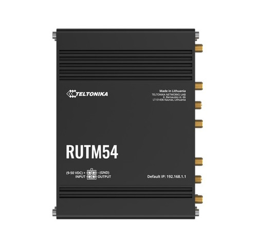Teltonika RUTM54 Dual 5G Router, Dual SIM & eSIM, Telit 5G Modem, Auto-Failover,