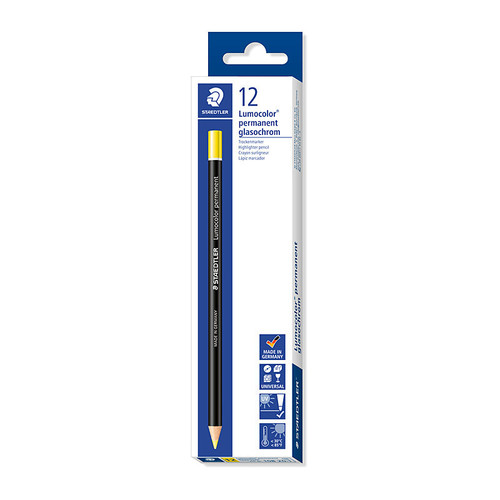 Staedtler Permanent Pencil Yellow Box 12