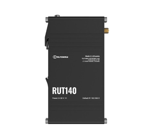 Teltonika Industrial Ethernet Router, Wi-Fi 4, 1x3-Pin Power Connector, Integrated DIN rail bracket, Remote management, Access & VPN services, PSU exc