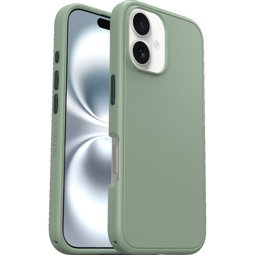 OtterBox Symmetry MagSafe Apple iPhone 16 Plus (6.7') Sagebrush (Green) - (77-96516), DROP+ 3X Military Standard, Ultra-Sleek, 7 Years Warranty