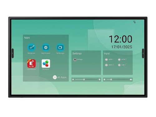 Sharp PN-LM551 AQUOS Board 55" IFP Interactive Display Systems, LCD, 500 cd/m2 Brightness, 3 year warranty