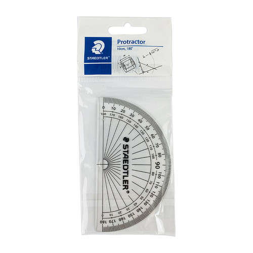 Staedtler Protractor 10cm Box 50