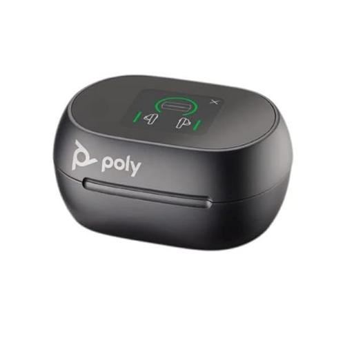 Poly Voyager FREE 60 UC BLACK TOUCHSCREEN CHARGE CASE FOR B T700 USB-C ADAPTER