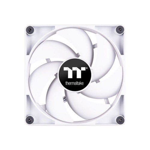 Thermaltake CL-F152-PL14WT-A, CT140 PC Cooling Fan, Size: 140mm, PWM, Airflow: 77.37CFM, Noise: 30.5dBA, White, Pack of 2, 2 Year Warranty