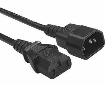 IEC (m) -IEC (f) 2m Cable