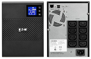 Eaton Powerware 5SC 1500VA / 1050W Line Interactive Sine Wave Mini Tower UPS. Network based using IPP as a proxy.