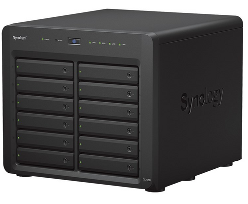 Synology DS2422+ DiskStation 12-Bay NAS. PLS CHECK FOR HDD CAPABILITY