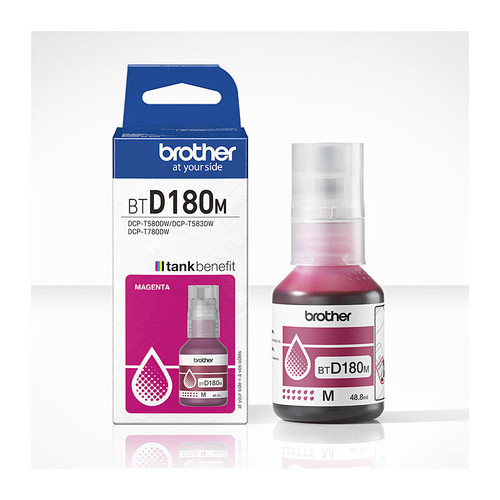 Brother BTD180M Magenta Ink Bottle - 5,000 pages