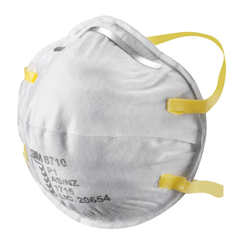 3M  Particulate Respirator 8710, P1, 20 ea/Box, 8 Boxes/Case