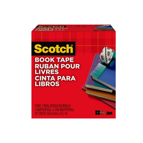 Scotch Book Tape 50.8 mm x 13.7M, 845-200