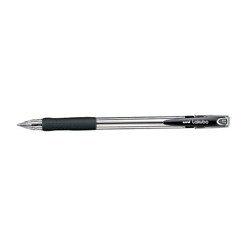 Uni Lakubo Ballpoint Pen 0.7 Black Box 12