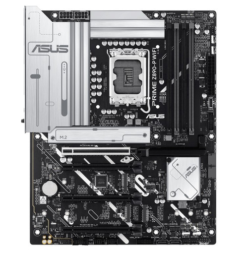 ASUS PRIME Z890-P WIFI-CSM LGA1851 ATX Motherboard 192GB, DDR5, 1 x PCIe 5.0 x16 slots, 4 x M.2 slots, 4 x SATA 6Gb/s