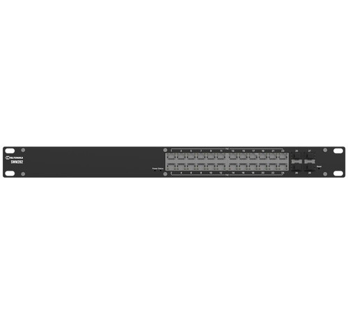 Teltonika SWM282 PoE+ managed switch, 24 PoE+ ports with up to 30W per port, 10/100/1000 Mbps, 2 years of Free RMS Management