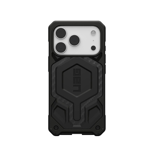 UAG Monarch Pro MagSafe Apple iPhone 17 Pro Max (6.9') Case - Carbon Fiber(114509114242), 25ft. Drop Protection (7.6M), 10 Years Warranty