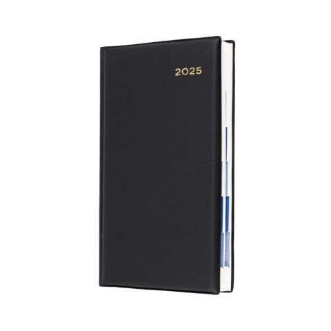 Diary Collins Belmont Day to a Page Octavo Black Y2026 61PAV99