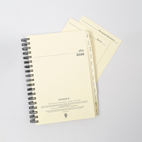 Diary Refill Debden Elite Quarto Day Tabbed Y2026 1100CRF