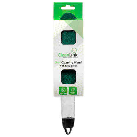 Dishwand Dish Cleaning Wand Cleanlink 12188 Heavy Duty Scourer