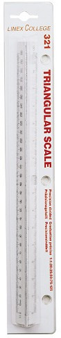 Scale Ruler Linex Triangular 322