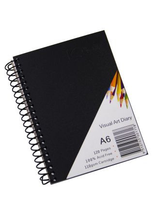 Visual Art Diary A6 110gsm 60 Leaf Quill SWVA6