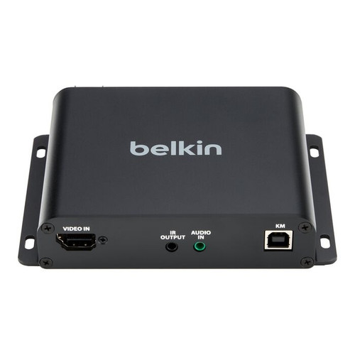 Belkin Cybersecurity and Secure KVM Extender Transmitter Fiber SFP - Universal Video, UHD 4K@60Hz 4:2:0 up to 100m, TAA compliance, 3-Year Warranty