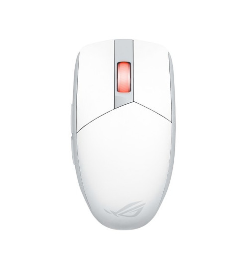ASUS ROG Strix Impact III WH Wireless Gaming Mouse，36,000dpi Optical Sensor, Dual Wireless Connectivity, ROG SpeedNova, 57g, ROG Micro Switches